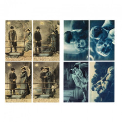 Decoupage paper A3 ITD 0324 vintage couple
