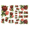 Decoupage paper A3 ITD 0331 flowers roses
