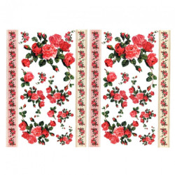 Decoupage paper A3 ITD 0334 flowers roses