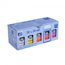 Lefranc&Bourgeois vitrail zestaw farb 10x50ml - sklep plastyczny szał