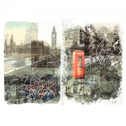 Papier do decoupage A3 ITD 0342 londyn - sklep plastyczny - szał dla p