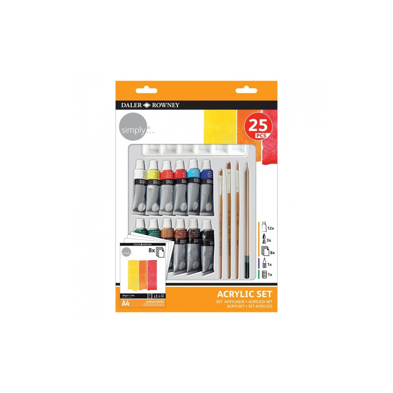Daler Rowney simply acrylic set