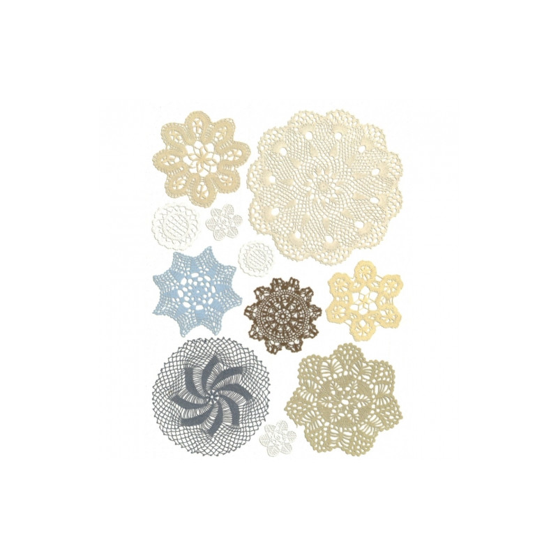 Rice decoupage paper lace A4 ITD R548