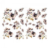 Papier do decoupage A3 ITD 0356 fioletowe maki - sklep plastyczny - sz