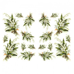 Decoupage paper A3 ITD 0357