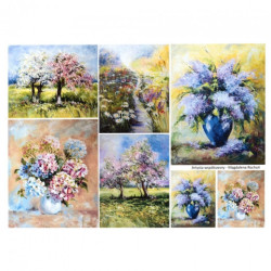 Papier do decoupage A3 ITD 0370 - sklep plastyczny - szał dla plastykó
