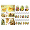 Decoupage paper A3 ITD 0386 easter chicks