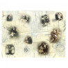 Papier do decoupage vintage dzieci A3 ITD 0482 - sklep plastyczny - sz