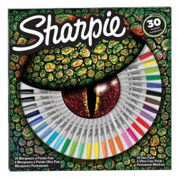 Sharpie zestaw permanentnych markerów 30 sztuk - sklep plastyczny - sz