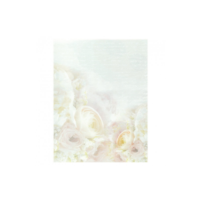 Papier do decoupage A3 ITD 0486 kwiaty - sklep plastyczny - szał dla p