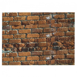 Papier do decoupage A3 ITD 0489 cegła - sklep plastyczny - szał dla pl