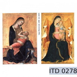 Papier do decoupage ikony 996-0278/A3 - sklep plastyczny - szał dla pl