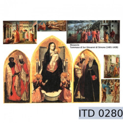 Papier do decoupage ikony 996-0280/A3 - sklep plastyczny - szał dla pl