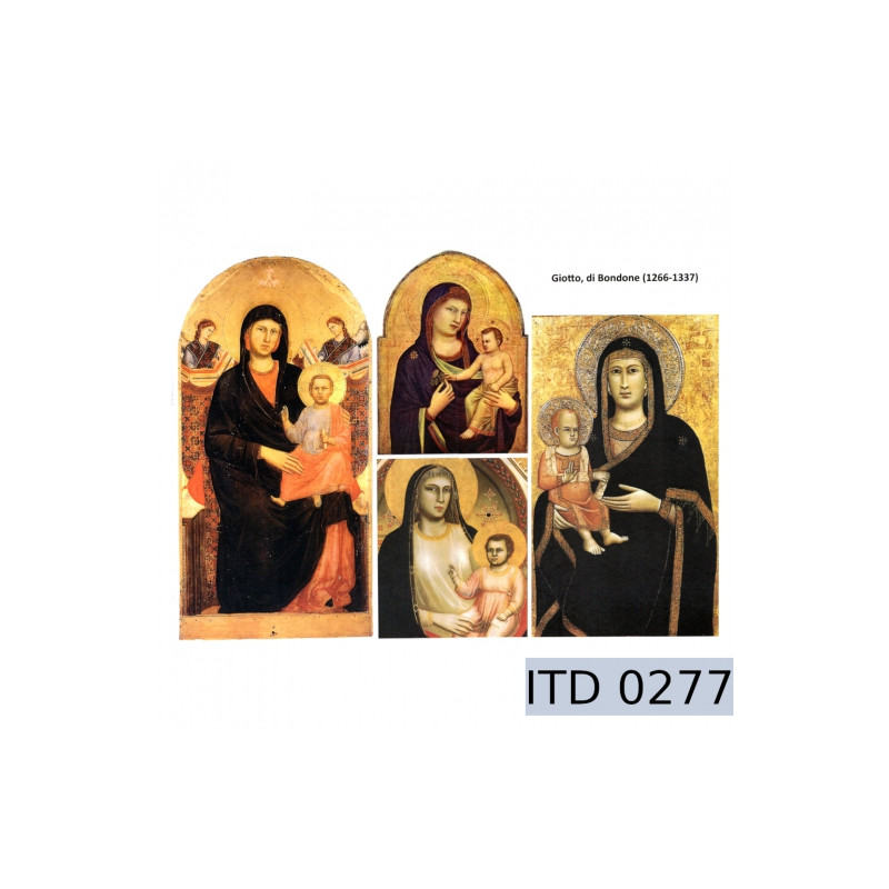 Papier do decoupage ikony 996-0277/A3 - sklep plastyczny - szał dla pl