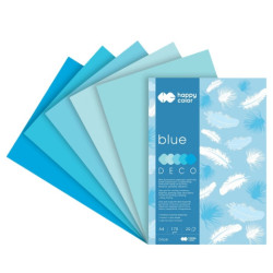 Blok Happy Color deco summer 5 kolorów A4 170 g 20 ark - sklep plastyc