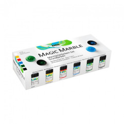 Kreul magic marble marble paints pack 6x20ml