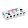 Kreul magic marble zestaw farb marmurkowych metaliczny 6x20ml - sklep