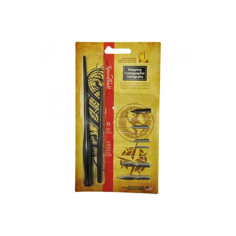 Speedball Mapping Pen Set