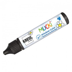 Kreul mucki window color black outline paint 29ml