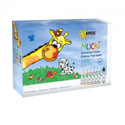 Kreul mucki window color zestaw - sklep plastyczny - szał dla plastykó