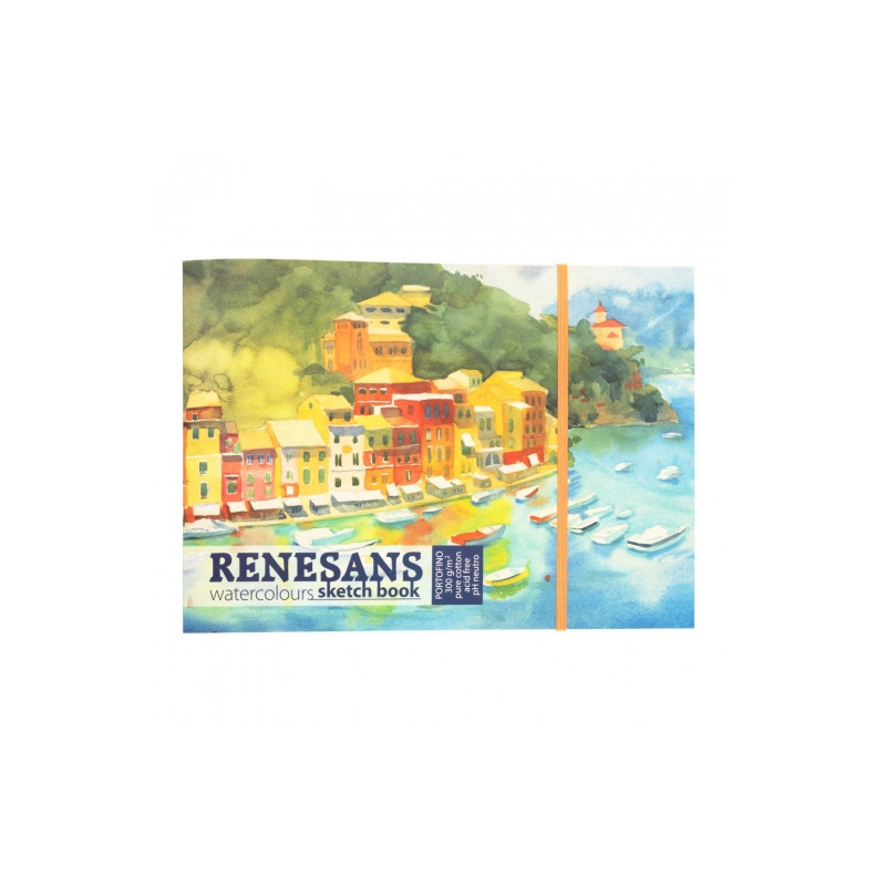 Sketchbook Renesans portofino watercolors 17.5x24.5cm 300g 12ark