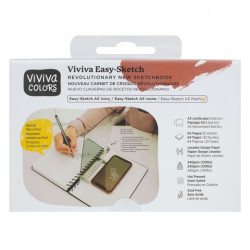 Viviva Colors easy-sketch sketchbook with mirror A5 240g 32 sheets