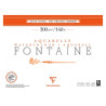 Block Clairefontaine watercolour fontaine grain satine 300g 20ark