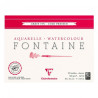 Block Clairefontaine watercolour fontaine grain fin 300g 25ark