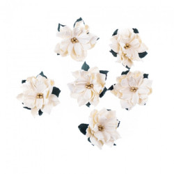 DP Craft poinsettia paper flower 5cm 6pcs