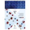 Clairefontaine holographic card 25x35cm 5 sheets