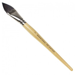 Szmal brush flibert synthetic oval wash series 944