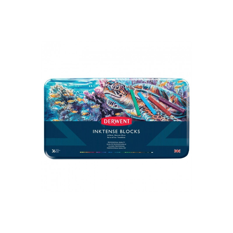 Derwent inktense block set of 36 ink blocks