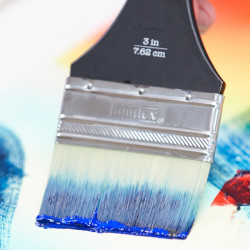 Liquitex free style płaskie pędzle na długiej rączce- sklep plastyczny
