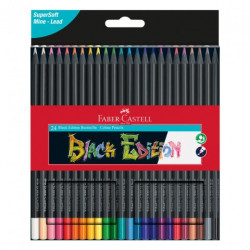 Faber-Castell black edition zestaw 24 kredek- sklep plastyczny szał dl