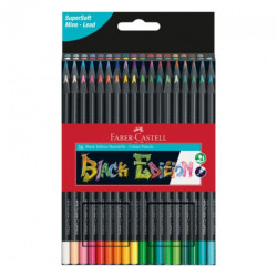 Faber-Castell black edition zestaw 36 kredek- sklep plastyczny szał dl