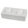 Renesans rectangular porcelain palette 5,7x2,9cm