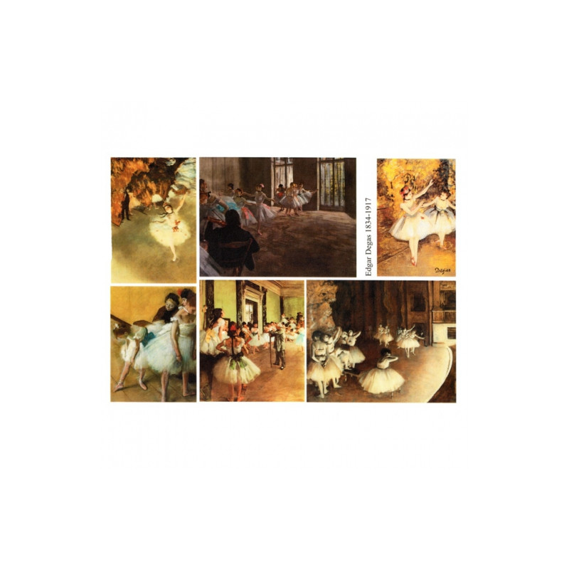 Decoupage paper A4 ITD 0134