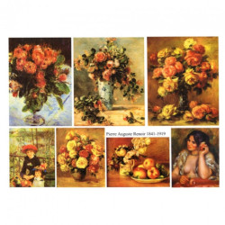 Papier do decoupage A4 ITD 0148- sklep plastyczny szał dla plastyków