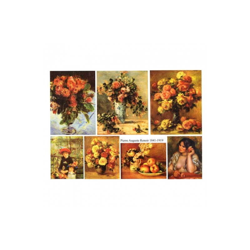 Papier do decoupage A4 ITD 0148- sklep plastyczny szał dla plastyków