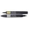 Winsor&Newton promarker metalic gold, silver zestaw 2 szt.- sklep plas