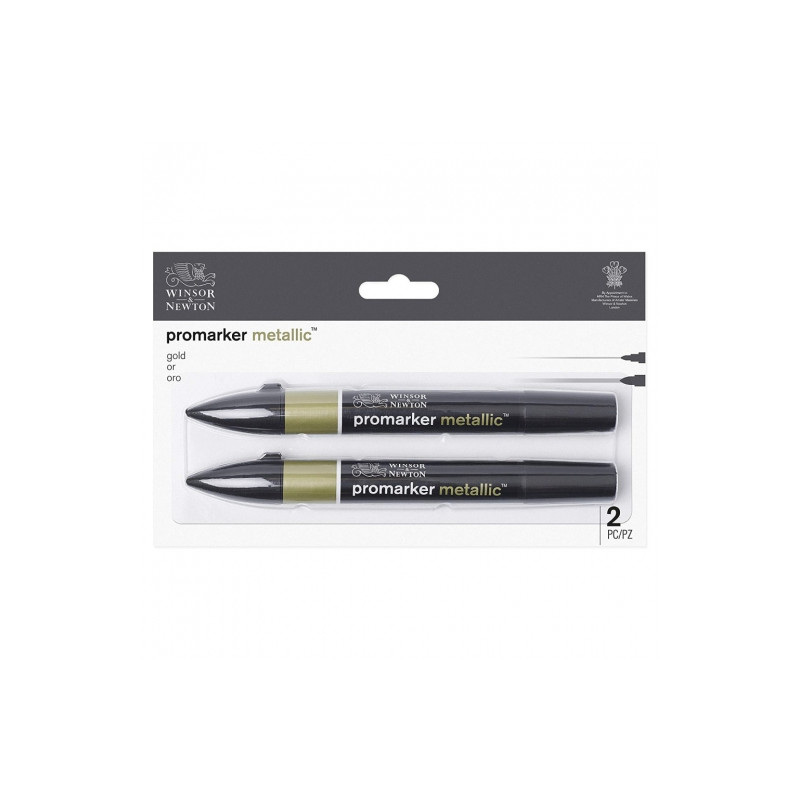 Winsor&Newton promarker gold zestaw 2szt.- sklep plastyczny szał dla p
