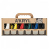 Renesans farby akrylowe zestaw 6x100ml- sklep plastyczny szał dla plas