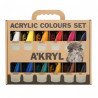Renesans acrylic paints set 12x100ml