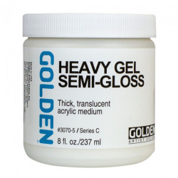 Golden heavy gel semi-gloss 237ml