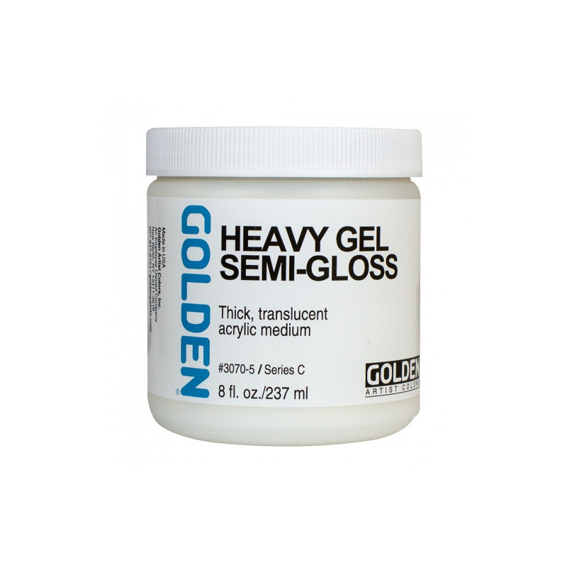 Golden heavy gel semi-gloss 237ml
