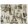 Rice decoupage paper retro paris A4 ITD R057