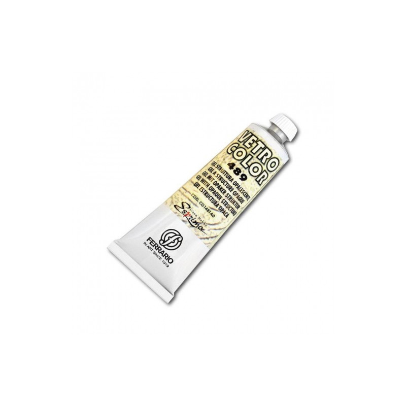 Ferrario vetro color 489 gel structure opaque