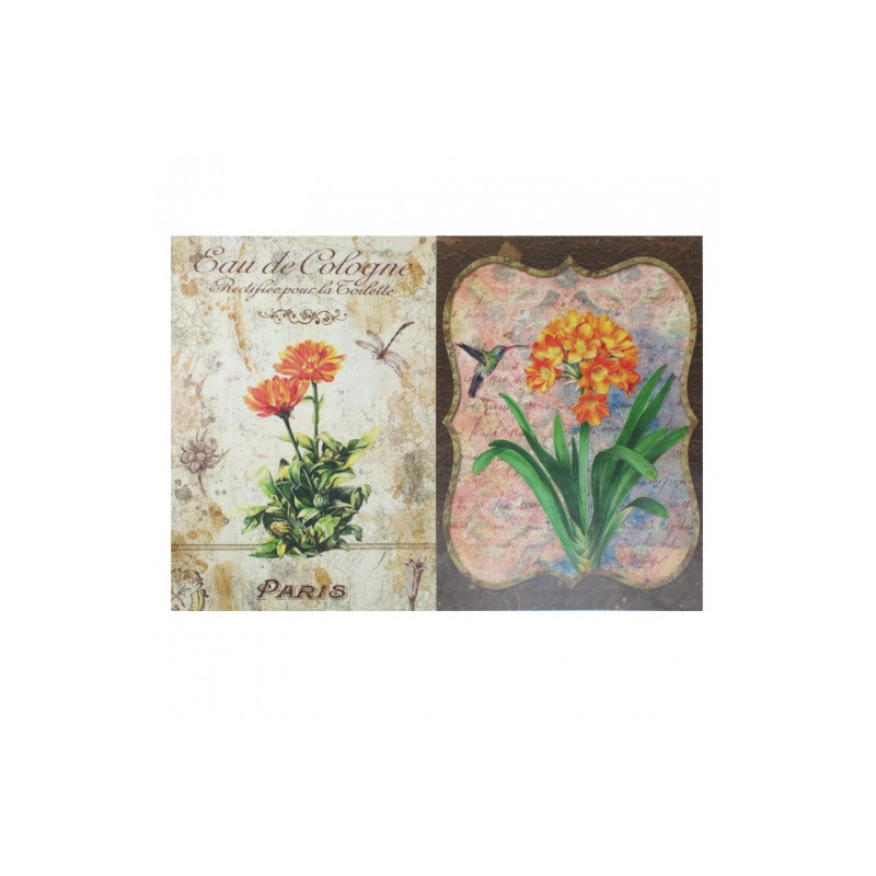 Decoupage paper flowers 35x50cm calambour DGE115