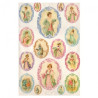 Calambour digital rice paper baroque collection DGR257 32x45cm