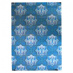 Decoupage paper 50x70cm calambour CAL293 blue ornament